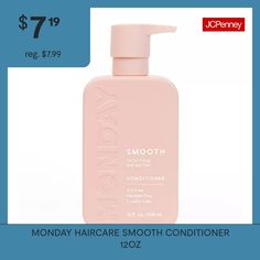 What it DoesHave hair that refuses to do what you tell it? SMOOTH Conditioner can help. Designed especially for frizzy and/or coarse hair types it has a mild, creamy cleansing system and contains vitamin E, an antioxidant known to protect cells from free radicals and support a healthy scalp and hair growth. SMOOTH also contains shea butter, a rich, dense extract from the nuts of the shea tree in Africa (sourced ethically and through fair trade by our specialised supplier) as well as nourishing … Shea Tree, Monday Haircare, Dull Hair, Coarse Hair, Sls Free Products, Healthy Scalp, Hair Care Products, Free Radicals, Hair Conditioner