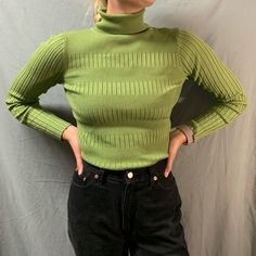 Brand New W/Tags! Original Price= $90.00?! Don’t Pass Up This Awesome Deal! Women’s Size Medium. Could Fit A Small. Turtleneck And Sweater, Green Turtleneck, Turtleneck Sweaters, Off The Shoulder Long Sleeve, Turtleneck Long Sleeve, Pistachio Green, Green Sweater, Cotton On, Pistachio