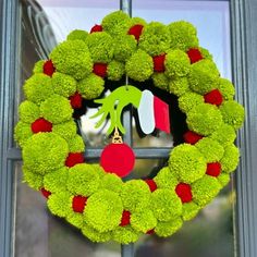 Christmas Front Door Wreath Green Pom-pom Wreath Cute Wooden Green Elf Hand Christmas Wreath Decorations Indoor Outdoor Estimado comprador, gracias por visitar nuestra tienda! Si tiene alguna pregunta sobre el producto despus de recibir el paquete, no dude en ponerse en contacto con nosotros. Su satisfaccin es nuestra mxima prioridad. Haremos todo lo posible para hacer todo bien. Si est satisfecho con la transaccin y satisfecho con nuestro servicio, nos gustara obtener su retroalimentacin positi Christmas Wreath Decorations, Christmas Front Door Wreath, Grinch Decorations, Christmas Pom Pom, Green Elf, Christmas Front Door, Christmas Tree Topper Bow, Grinch Christmas Decorations, Pom Pom Wreath