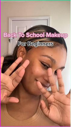 Follow this page for more useful content on achieving your ultimate glow-up! Discover simple and quick back-to-school makeup tips perfect for beginners. Get ready to look your best effortlessly! #BackToSchoolMakeup #BeginnerMakeup #GlowUp #MakeupTips #QuickMakeup #BeautyRoutine #SchoolBeauty #FollowForMore source- tiktok Easy School Makeup, Beginners Makeup Tutorial, School Makeup Tutorial, Back To School Makeup, Makeup Starter Kit, Beginners Makeup, Extracurricular Activities, Learn Makeup