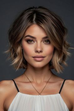 Granny Hair, Long To Short Hair, Short Hair Color, Short Hair Haircuts, Shoulder Length Hair, Hair Today, Great Hair, Length Hair, Hair Hairstyles