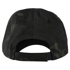 MultiCam Camo Range Hat Lower profile, full fabric, Velcro enclosure, no button. Embroidered black and silver American flag on a black MultiCam full-fabric cap with Velcro adjustable enclosure. No button on the top, so you can wear this U.S flag hat with ear protection and headphones. Features of Our Black Camo Hats Front Panels: Unstructured Floppy Style Rear Panels: Rip Stop black Multicam Profile Depth: Lower Profile Rear Enclosure: Velcro Enclosure Bill Style: Curved Button: No Button On Top Adjustable Camouflage Cotton Baseball Cap, Adjustable Cotton Camouflage Baseball Cap, Military Style Black Adjustable Snapback Hat, Adjustable Black Military Snapback Hat, Black Adjustable Military Snapback Hat, Adjustable Black Visor Hat, Black Military Trucker Hat For Outdoor, Adjustable Black Military Trucker Hat, Military Style Black Adjustable Trucker Hat