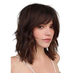 Baby Hair Cut Style, Cute Medium Length Hairstyles, Bangs Hairstyles, Bangs With Medium Hair, Midlength Haircuts, Shoulder Length Hair Cuts, Shag Haircut, Haircuts With Bangs, Medium Hair Cuts