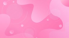 an abstract pink background with circles and dots