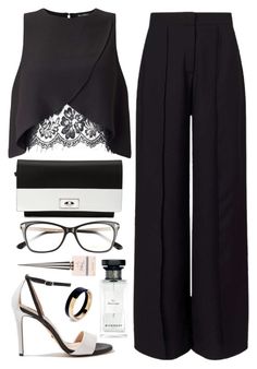 Mode Ulzzang, Black Clothes, Looks Chic, Komplette Outfits, Work Attire, Polyvore Outfits