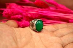 ARTSMYRNA METAL: 925k Silver GEM: Jade ( lab created ) COATING: 24k gold over (We can made a special type of coating for your personal preference ) MATERIEL : 925K Sterling Silver ( Some of my items vermeil gold over silver for looks rich . But i can finish in silver too ) RING SIZE: 6 (your desired size is made) GEM FEATURES AND BENEFITS Benefits of Jade Gem * You can choose this special gem to eliminate emotional and spiritual imbalance and to remain calmer. * It has a peaceful and reassuring Handmade Modern Green Jewelry, Modern Handmade Green Jewelry, Modern Green Handmade Jewelry, Green Handmade Modern Jewelry, Handmade Green Sterling Silver Ring, Artisan Green Rings For Jewelry Making, Artisan Green Ring As Gift, Handmade Green Emerald Rings, Handmade Emerald Green Rings