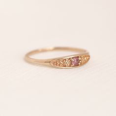 Birth Ring, Pink Tourmaline Ring, Ring Birthstone, Meaningful Jewelry, Tourmaline Ring, Birth Month, Ring Gemstone, Birth Flowers, Birthstone Ring