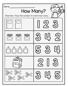 a printable worksheet with numbers and symbols