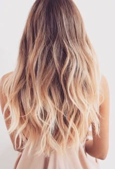 Hair Blond, Balayage Blonde, Long Wavy Hair, Blonde Balayage, Blonde Hair Color, Beach Waves, Ombre Hair