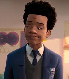 an animated man wearing a suit and tie