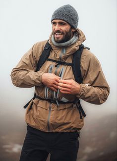 Winter Hike Outfit, Hike Photoshoot, Cold Weather Hiking Outfit, Winter Hiking Outfit Women, Photoshoot Ideas Men, Alex Libby, Hiking Photoshoot