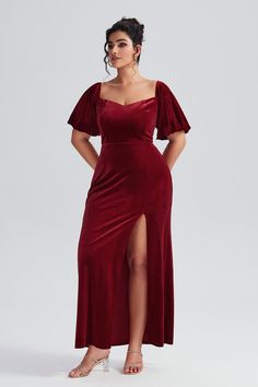 Indulge in elegance with this Velvet V-Neck Luxury Evening Gown. The sumptuous velvet fabric exudes sophistication, while the V-neckline enhances your allure. Designed with a sleek silhouette, this gown offers timeless charm and modern grace. Red Velvet V-neck Evening Dress, Formal Red Floor-length Velvet Dress, Red Fitted Velvet Dress For Banquet, Elegant Red Velvet Dress For Prom, Red Velvet Floor-length Dress For Formal Occasions, Red Fitted Floor-length Velvet Dress, Fitted Floor-length Red Velvet Dress, V-neck Velvet Evening Dress, Fitted Red Velvet Floor-length Dress