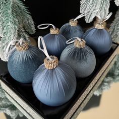 Chinoiserie Chic Inspired Christmas Ornaments, Modern Christmas Decor, Cabin Holiday, Tree Decoration, Christmas Ball, Classic Holiday, Blue - Etsy Cabin Holiday, Tree Decorating