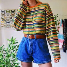 2016 Tumblr Outfits, 80s Outfits, Fashion 80s, 80s Outfit, Little Outfits, Retro Outfits, Everyday Wardrobe, Comfy Outfits, Cute Fashion