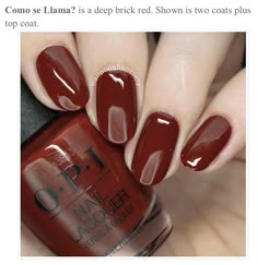 Opi Fall Nails 2024, Fall Nails Opi Gel 2024, Fall Polish 2024, Nail Polish Fall 2024, Fall Nail Cors 2024, Gel Chrome Nails