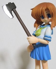 Kawaii Core Figures, Cute Core Anime Figures, Creepy Anime Figurine, Higurashi Figurines, Flcl Figurines, Girl Emo, A Silent Voice Anime, Punk Girls, Raver Girl