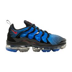 Find NIKE Air Vapormax Plus 'knicks on Editorialist. Air VaporMax Plus 'Knicks' Tn Plus, Air Vapormax Plus, Nike Air Vapormax Plus, Sports Trainers, Air Vapormax, Athletic Sports, Trainer Sneakers, Nike Air Vapormax, Low Top Sneakers