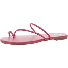 004473 Womens Slip On Toe Strap Flatform Sandals1 Strappy Synthetic Spring Flip Flops, Sandals Collection, Flatform Sandals, Journee Collection, Flip Flop Sandals, Women's Shoes Sandals, Me Too Shoes, Womens Sandals, Shoes Sandals