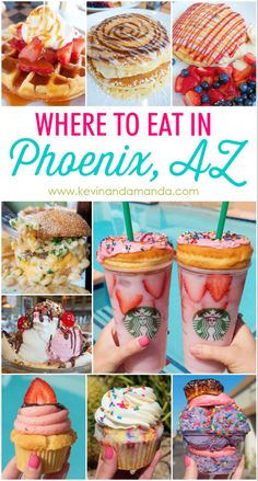 the cover of where to eat in phoenia, az