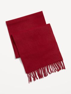 soft-brushed flannel scarf fringed edge prints vary approx.  13"w x 67"l with 2" fringehand wash Flannel Scarf, Flannel Scarves, Old Navy Men, Mens Flannel, Old Navy, Mens Accessories, Navy, Red, Christmas