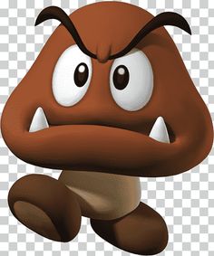 a cartoon character with big eyes and an angry look on his face transparent background png clipart