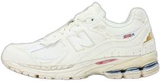 New Balance 2002r Protection Pack, 2002r Protection Pack, New Balance 2002r, White Leather, New Balance, Red And Blue, Color Pop, Leather Upper, Branding