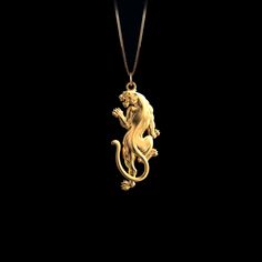 PENDANT INFORMATIONThis pendant is made of real, solid gold.• Made in USA• Material: 14k or 18k solid gold• Finish: polished• Height: 1.48" (37,5 mm) x Width: 0.66" (17 mm)• Pendant weight: approx. 6 grams (14k)• Bail: fits up to 4 mm chains• Solid back, not hollow• A certificate of authenticity is included• Delivered in our elegant jewelry box, making it the perfect gift Shipping: All of our orders are custom-made. Please allow approximately 3 weeks for production and shipping. Shipping include Luxury Carved Necklaces As A Gift, Animal Pendant, Egyptian Jewelry, Small Circle, Solid Gold Chains, White Gold Chains, Box Making, Dragon Pendant, Yellow Gold Chain