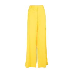 CONDITION is Never worn, with tags. No visible wear to the trousers is evident on this new ME+EM designer resale item. Details Yellow Polyester Wide leg trousers High rise Front zip closure with clasps and button 2x Front side pockets 2x Back pockets Made in Portugal Composition 68% Polyester, 29% Viscose and 3% Elastane Care instructions: Professional dry clean or Machine wash Size & Fit Product measurements: Waist: 44 cm / 17.5 in Hip: 58 cm / 23 in Rise: 30 cm / 12 in Length: 115 cm / 45.5 in Yellow Wide Leg Pants With Pockets For Work, Yellow Wide Leg Pants For Spring Workwear, Spring Yellow Wide Leg Pants For Workwear, Yellow Wide-leg Workwear Bottoms, Yellow Straight Leg Pants For Workwear, Yellow Wide-leg Pants For Work, Yellow Wide-leg Workwear Pants, Yellow Workwear Pants With Pockets, Yellow High-waisted Wide Leg Pants For Work