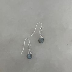 Nwot! Super Pretty Sterling Silver Labadorite Earrings. Elegant Adjustable Labradorite Earrings, Elegant Labradorite Earrings For Everyday Wear, Elegant Everyday Labradorite Earrings, Elegant Nickel-free Labradorite Earrings, Everyday Labradorite Drop Earrings, Everyday Briolette Sterling Silver Earrings, Silver Briolette Earrings For Everyday, Sundance Jewelry, Blue And Silver