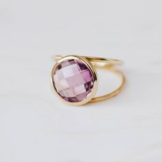 Purple Amethyst double ring in 14K solid gold. A statement ring with a natural amethyst gemstone. A perfect gold ring for women, dainty and subtle that adds glam to every outfit. The best gift for her. 100% handcrafted with love! D E T A I L S ● Metal: 14K solid gold, 14K white gold or 14K rose gold ● Gemstone: Purple Amethyst, briolette cut ● Stone Diameter: 10mm (0.4in) and 12mm (0.5in) R I N G ∙ S I Z I N G For General Reference: ● we use standard US Ring Sizing ● an average women's ring fing Fine Jewelry 14k Gold Amethyst Ring With Round Cut, Purple 14k Gold Fine Jewelry Rings, Fine Jewelry Amethyst Ring In Yellow Gold, Amethyst Yellow Gold Rings Fine Jewelry, Yellow Gold Amethyst Round Cut Rings, Purple 14k Gold Round Cut Ring, Purple 14k Gold Ring With Round Cut, Purple 14k Gold Ring, 14k Gold Amethyst Ring, Fine Jewelry With Round Cut