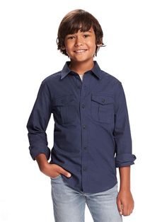 Handsome Outfit, Navy Boys, Shirts For Boys, Shirt For Boys, Model Call, Pocket Shirt, Boys Long Sleeve