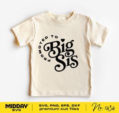 Toddler Shirt Svg, Big Sister Svg, Funny Wife Shirts, Big Sister T Shirt, Sister Svg, Funny Toddler Shirt, Funny Toddler, Big Sister Gifts, Sibling Shirts