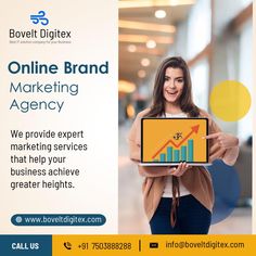 Branding is a process in which any brand has to reach as many people as possible. The goal of branding is not only to raise awareness of your services, but also to differentiate you from the competition. It takes your business to new heights if smart methods and thoughts are imposed correctly.  For more info call us on: +91 7503888288  #boveltdigitex #onlinebranding #Branding #BrandMarketing #OnlineMarketing #DigitalMarketing #socialmediamarketing #emailmarketing #googleads #digitalmarketingcompany #digitalmarketingagency