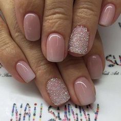 Идеи дизайна ногтей - фото,видео,уроки,маникюр! Unghie Sfumate, Pink Gel Nails, Greenville Nc, Sparkly Nails, Silver Nails, Gel Nail Designs, Prom Nails, Nails Coffin