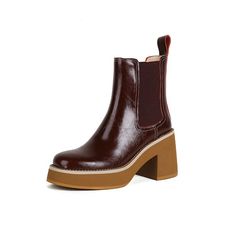 Product information:
 
 Product Category: Fashion Boots
 
 Upper material: cowhide
 
 Applicable gender: female
 
 Style: Europe and America
 
 Toe shape: round toe
 
 Suitable season: winter, spring, autumn
 
 Insole material: PU 
 


  
 

Size  information:
 
 Size: 34,35,36,37,38,39,33
 


 
  
 
 
  
   Size（mm）
   34
   35
   36
   37
   38
   39
   40
  
  
   Foot length
   220
   225
   230
   235
   240
   245
   250
  
 





  
 

Packing list:
 
 Ladies shoes*1 pair Fall Platform Martin Boots With Round Toe, Fall High Heel Martin Boots Medium Width, High Heel Martin Boots With Medium Width For Fall, High Heel Martin Boots For Fall, Medium Width, High Heel Martin Boots For Fall Medium Width, Spring Martin Boots With Chunky Platform And Round Toe, Brown Round Toe Winter Boots, Brown Round Toe Boots For Winter, Chunky Platform Martin Boots With Round Toe For Spring