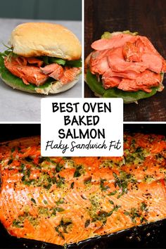 Tender and flaky oven baked salmon Best Oven, Cooking Salmon, Sea Bass, Pan Seared, Top Recipes, Baked Salmon, Seafood Dishes