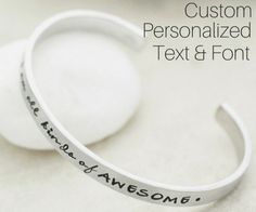 Youth Size Sterling Silver Hand-Stamped Custom Personalized Cuff Bracelet | 1/4" Wide | 5" Length Cheap Silver Hand Stamped Bracelets, Cheap Hand Stamped Silver Bracelets, Cheap Hand Stamped Bracelets For Women, Cheap Hand Stamped Silver Bracelet, Cheap Hand Stamped Bracelets, Luxury White Gold Bracelets Stamped 925, Luxury White Gold Bracelet Stamped 925, Cheap Hand Stamped Bracelets For Gifts, Luxury 925 Stamped Silver Jewelry For Anniversary