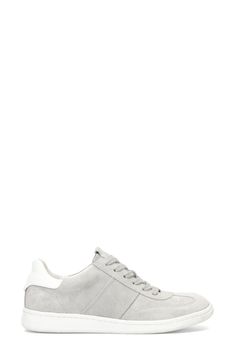 A padded collar and low-profile design add timeless elements to a cushioned sneaker grounded by a chunky rubber sole. 1" platform Lace-up style Cushioned footbed with arch support Leather upper and lining/rubber sole Imported Athleisure Chunky Sneakers With Cushioned Footbed And Round Toe, Low-top Chunky Sneakers With Boost Midsole, Sports Platform Sneakers With Speckled Midsole, Lace-up Platform Sneakers For Light Sports, Sporty Low-top Wedge Sneakers With Cushioned Footbed, Sporty Mid-top Platform Sneakers With Cushioned Footbed, Lace-up Platform Sneakers With Textured Sole For Light Sports, Low-top Sports Wedge Sneakers With Cushioned Footbed, Platform Sneakers With Textured Sole For Light Sports