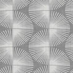 a gray and white wallpaper with an abstract design