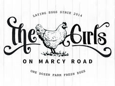 the logo for the chickens on marcy road