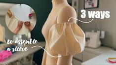 there are three ways to assemble a mannequin