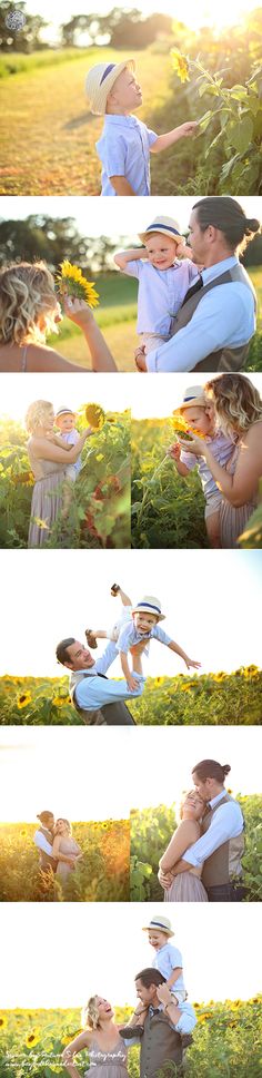 a man and woman are kissing in the field