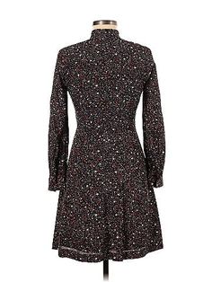 H&M Black Casual Dress Size 4 - 50% off | ThredUp H&m Knee-length Dress For Date Night, Winter Floral Print Dresses For Work, H&m Black Knee-length Dress, H&m V-neck Midi Dress For Fall, H&m Formal Dresses For Fall, H&m Long Sleeve Midi Dress For Fall, H&m V-neck Dress For Fall, Elegant Fall Dresses By H&m, Elegant H&m Fall Dress