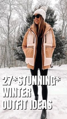 Mom Christmas Outfits Casual, Outfit In Snow Weather, Paris Winter Outfits Cold Weather, Snow Winter Fashion, Dinner In The Mountains Outfit, Cute Outfits For Colorado Winter Style, Women’s Winter Outfit Ideas, Mom Cold Weather Outfits, Snow Outfit Ideas For Women