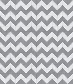 a gray and white chevroned pattern