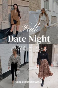 Fall Date Night Outfits, Fall Date Night, Dinner Date Outfits, Outfits To Try, First Date Outfits, Fall Dates