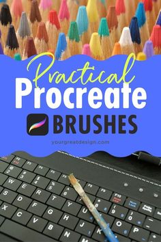 Practical Procreate Brushes – Copic Marker, Pen, Watercolor - Download and Use Now! Posca Marker