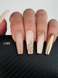 Nude Press On Nails, Her Nails, Rose Nails, Atkins Diet, Bridal Nails, Coffin Nails Designs