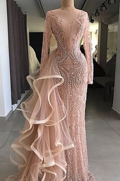 Glamorous Wedding Mermaid Dress With Sweep Train, Wedding Dress With Detachable Train And Mermaid Hem, Wedding Gown With Sweep Train And Mermaid Hem, Mermaid Dress With Detachable Train For Prom Season, Mermaid Hem Evening Dress With Sweep Train For Weddings, Wedding Mermaid Dress With Long Train, Mermaid Hem Dress With Detachable Train For Prom, Prom Season Mermaid Gown With Detachable Train, Prom Mermaid Dress With Detachable Train