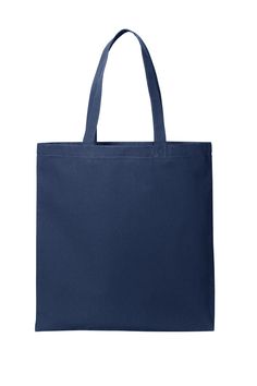 Port Authority ® Core Cotton Tote - RIVER BLUE NAVY - OSFA | Port Authority Core Cotton Tote Bag in River Blue Navy Size OSFA Cheap Navy Nylon Bags, Cheap Blue Canvas Bag With Zipper, Cheap Blue Canvas Bag With Pockets, Cheap Blue Casual Canvas Bag, Cheap Blue Canvas Bag For Daily Use, Cheap Blue Canvas Shopping Bag, Cheap Navy Bags For Summer, Affordable Navy Canvas Bag, Cheap Navy Canvas Bag For Everyday Use